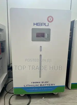 New Model Hepu LB300AH Lithium Ion Battery 51.2V 300Ah 15kW
