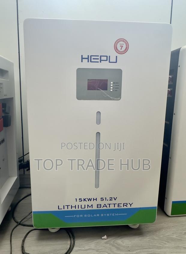 New Model Hepu LB300AH Lithium Ion Battery 51.2V 300Ah 15kW