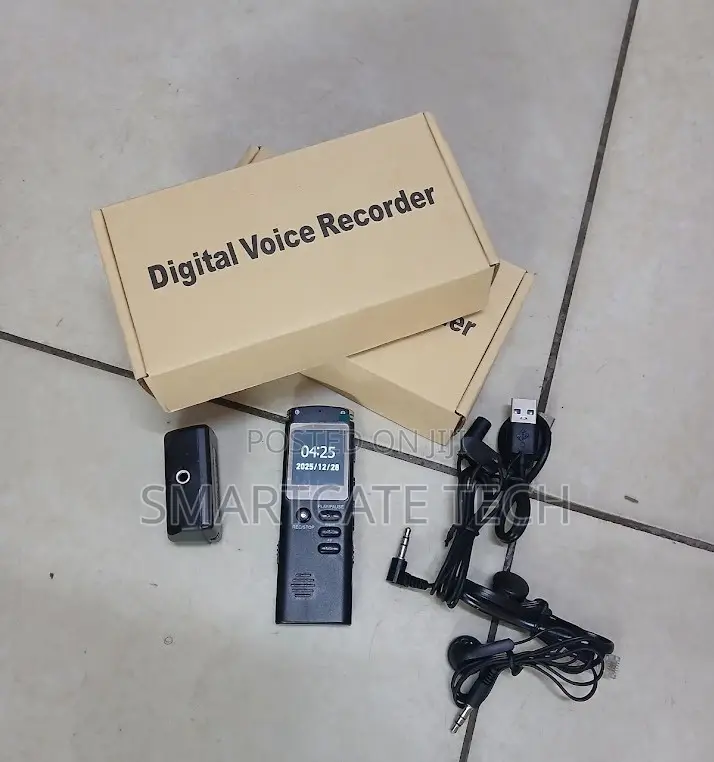 16GB T60 Audio Recorder – Voice Recording Device