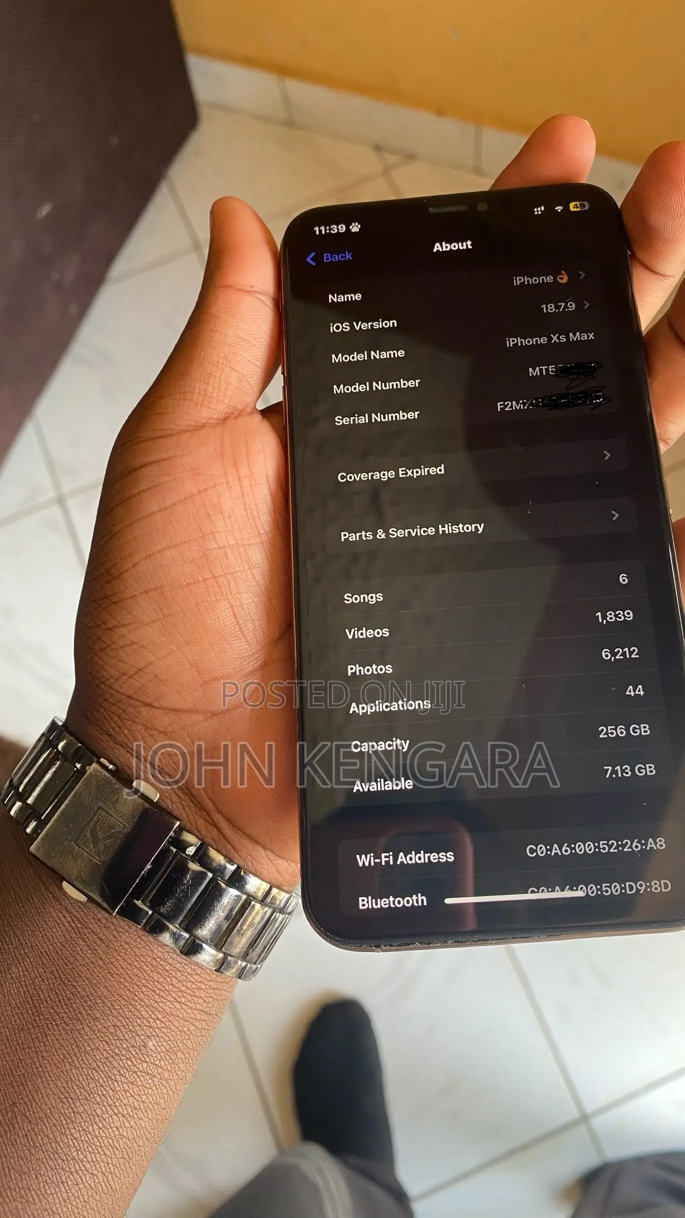 Apple iPhone XS Max 256 GB Blue