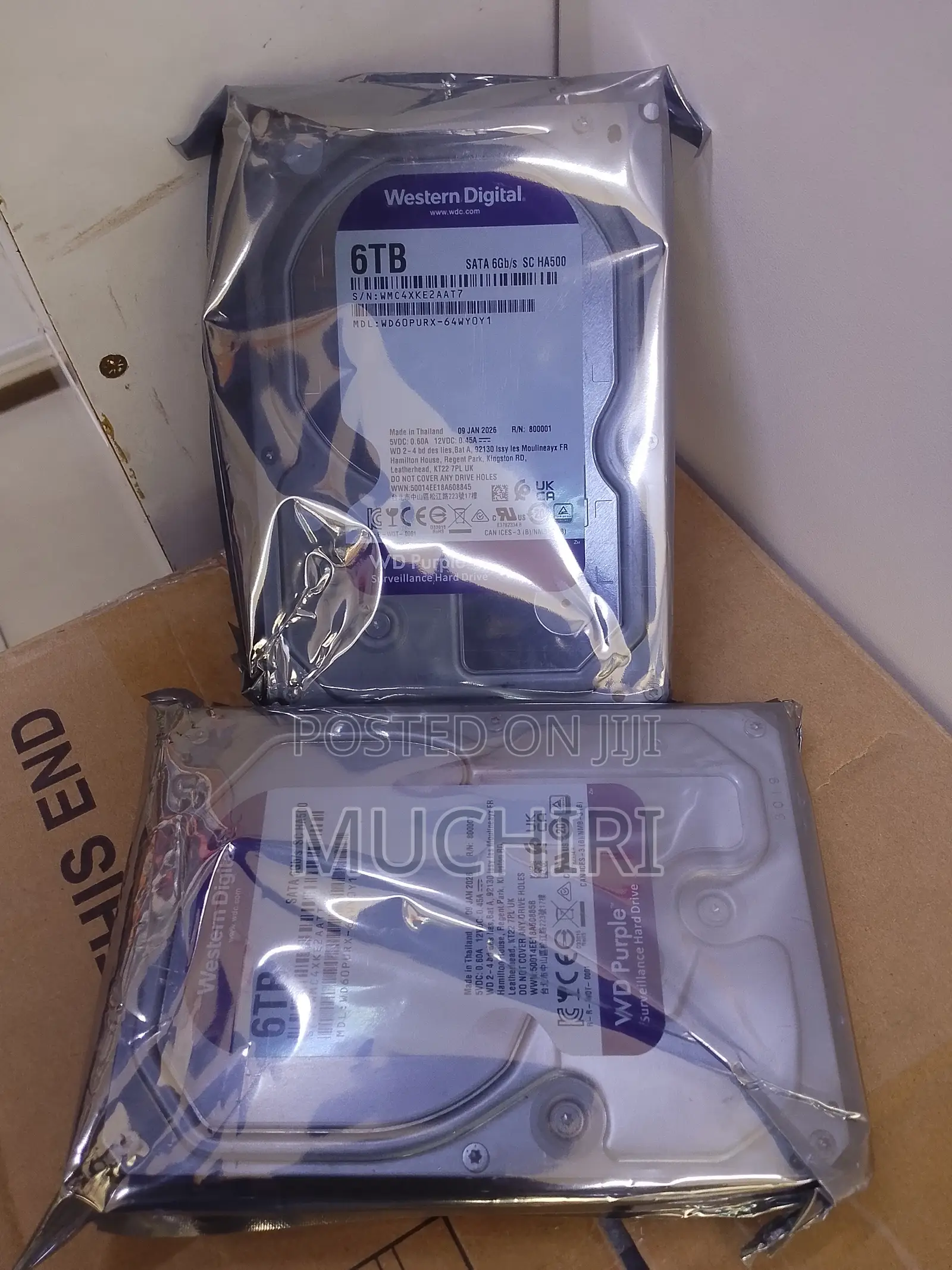 6tb Wd DVR NVR Surveillance HDD
