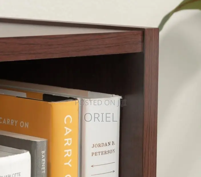 Home Office Bookcase : 3-Tier Standard Bookcase, Cherry Finish