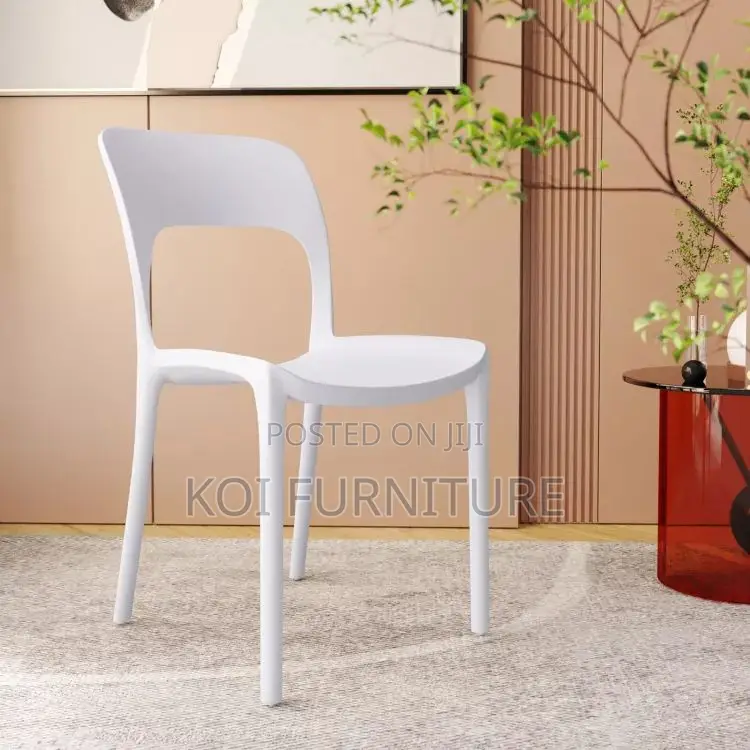 Home Chairs; Plastic Outdoor Garden Armless Chair