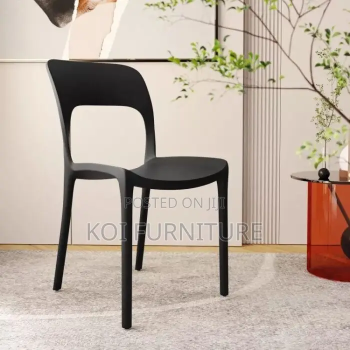 Home Chairs; Plastic Outdoor Garden Armless Chair
