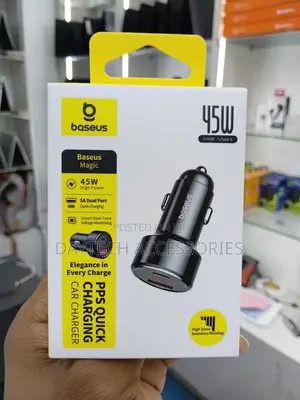 Baseus Magic Series PPS 45W Car Charger (Model CCMLC20C-01)