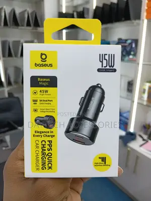 Baseus Magic Series PPS 45W Car Charger (Model CCMLC20C-01)