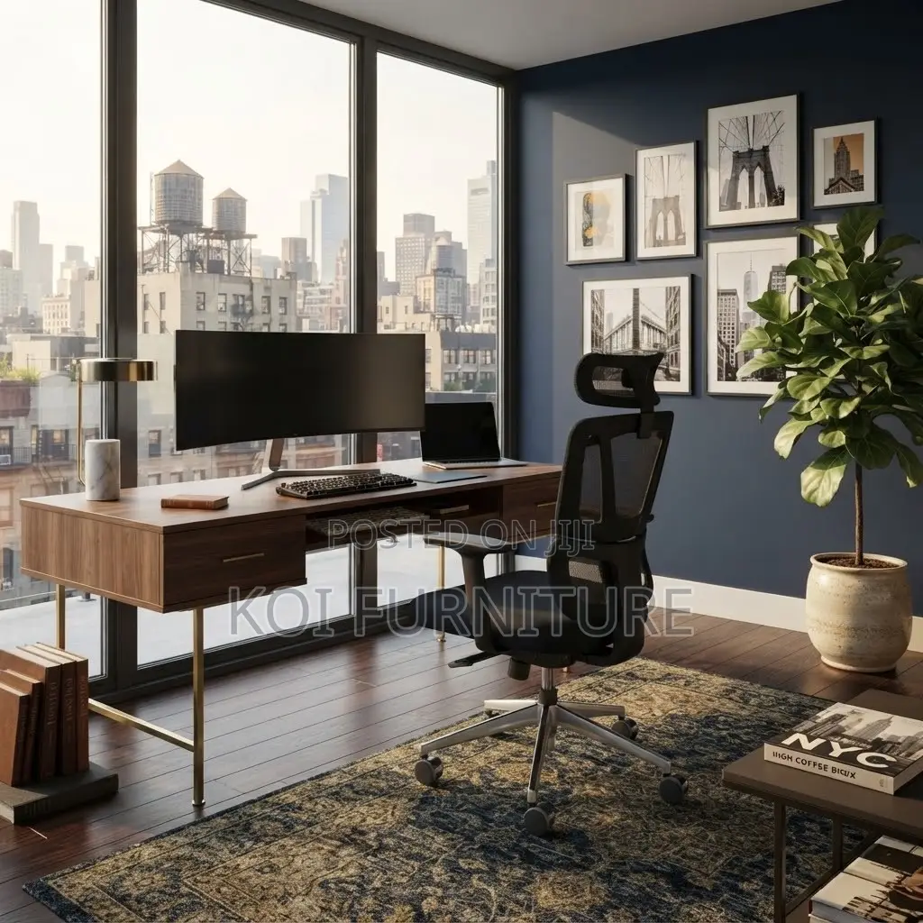 Offfice Chairs; Ergonomic Executive Orthopedic High Backrest Seat