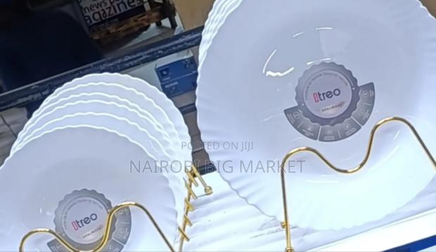 Quality Plates Set White 12pcs - thumbnail 2
