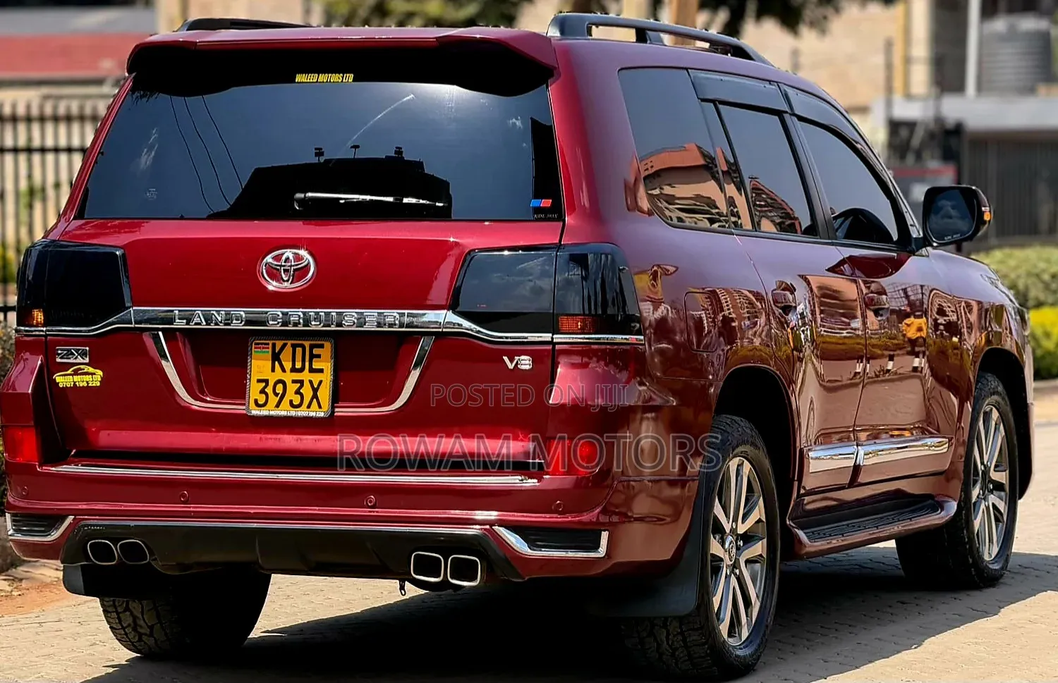 Toyota Land Cruiser Prado 2014 Maroon