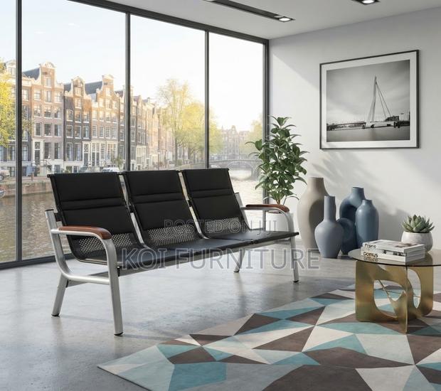 Office Sofa; Five Seaters Executive Leather Sofa Set Bench - thumbnail 3