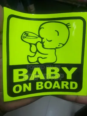 Baby on Board Sticker