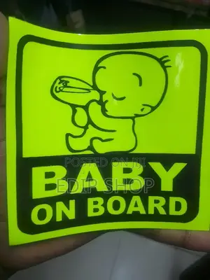 Baby on Board Sticker