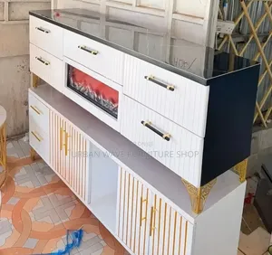 TV Stand With Fireplace