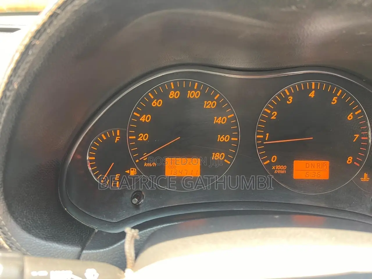 Toyota Avensis 2005 Black