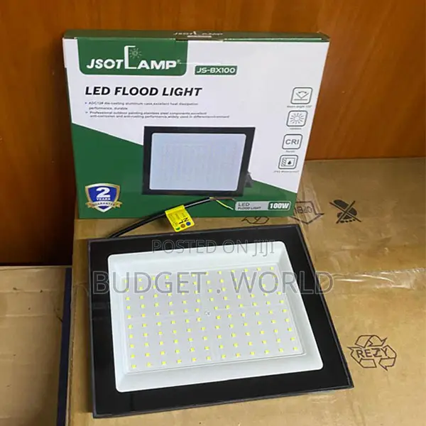 Long Lifespan Design 100W IP65 High Power Outdoor Led Flood Light