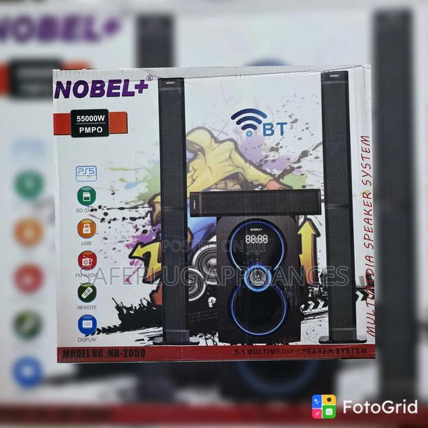Nobel+ NB-2050 3.1CH Multimedia Sound System – Subwoofer for Home - thumbnail 2