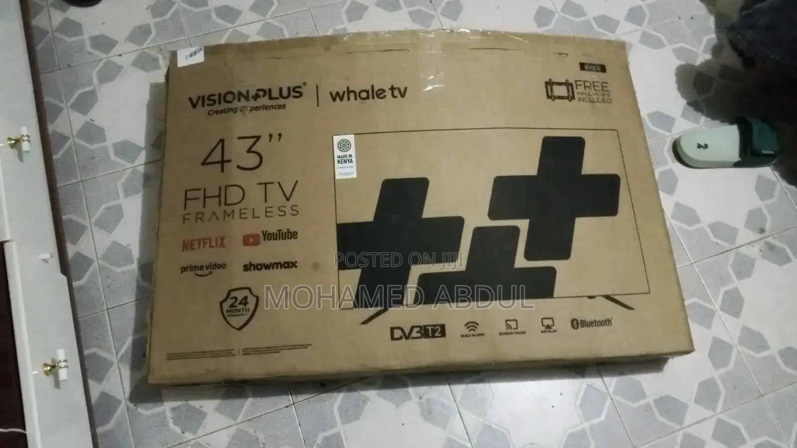 Vision Plus TV 43inches