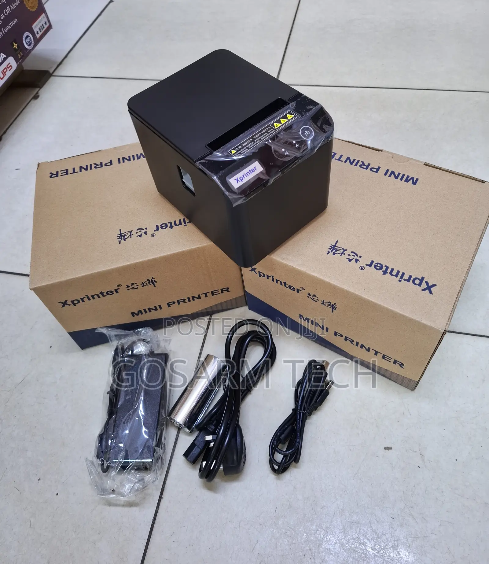 Xprinter Thermal Receipt Printer XP-T80A – 80mm, LAN + USB Printer