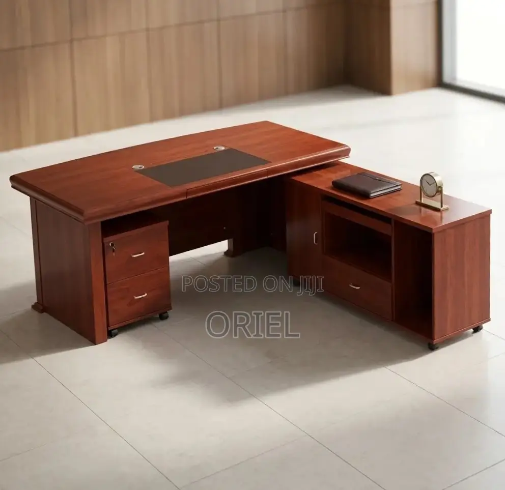 Office Desk : 140CM Imported Mahogany Desk
