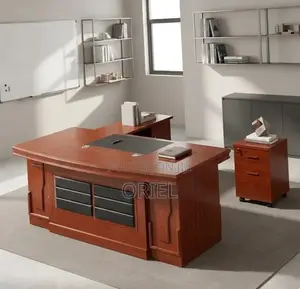 Office Desk : 140CM Imported Mahogany Desk