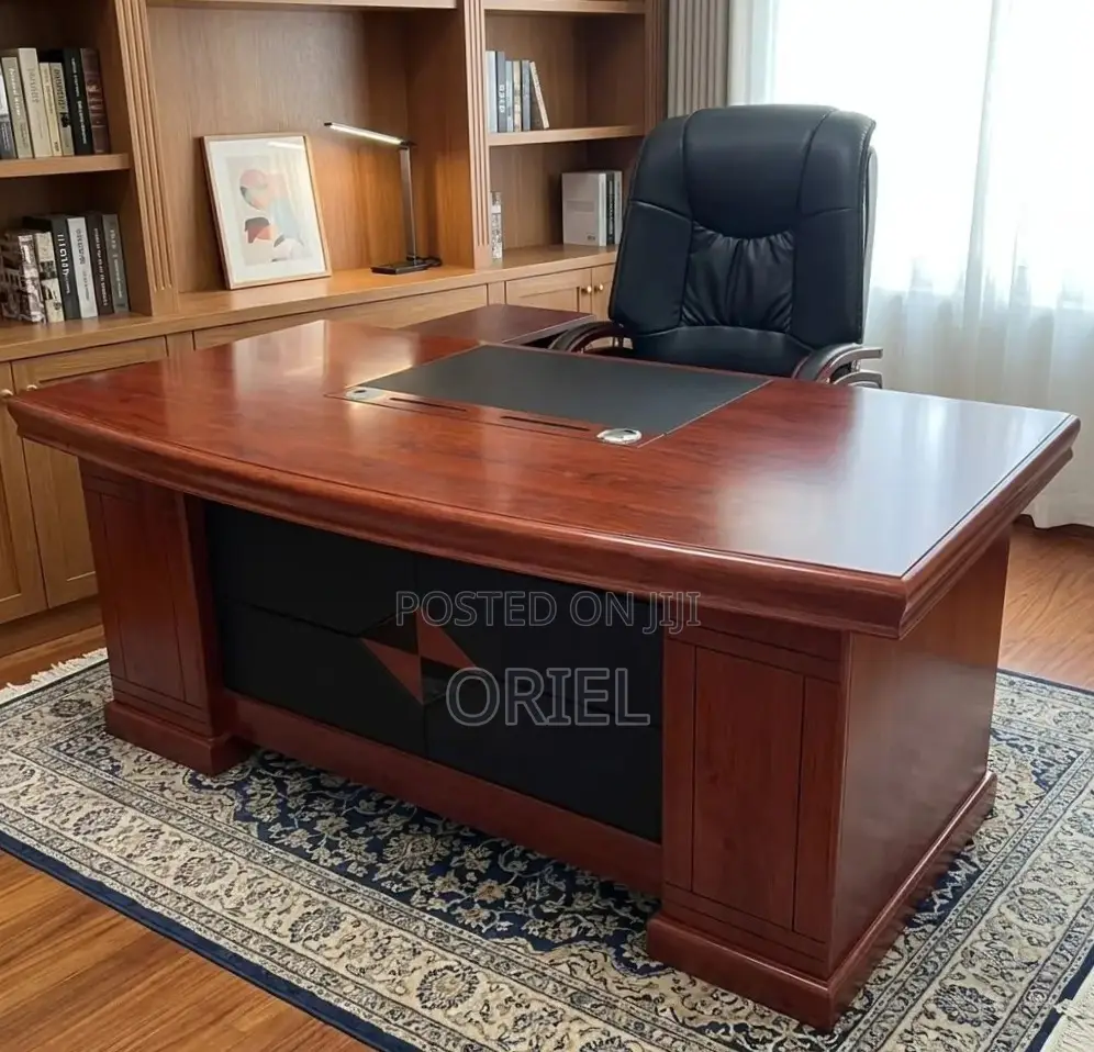Office Desk : 140CM Imported Mahogany Desk