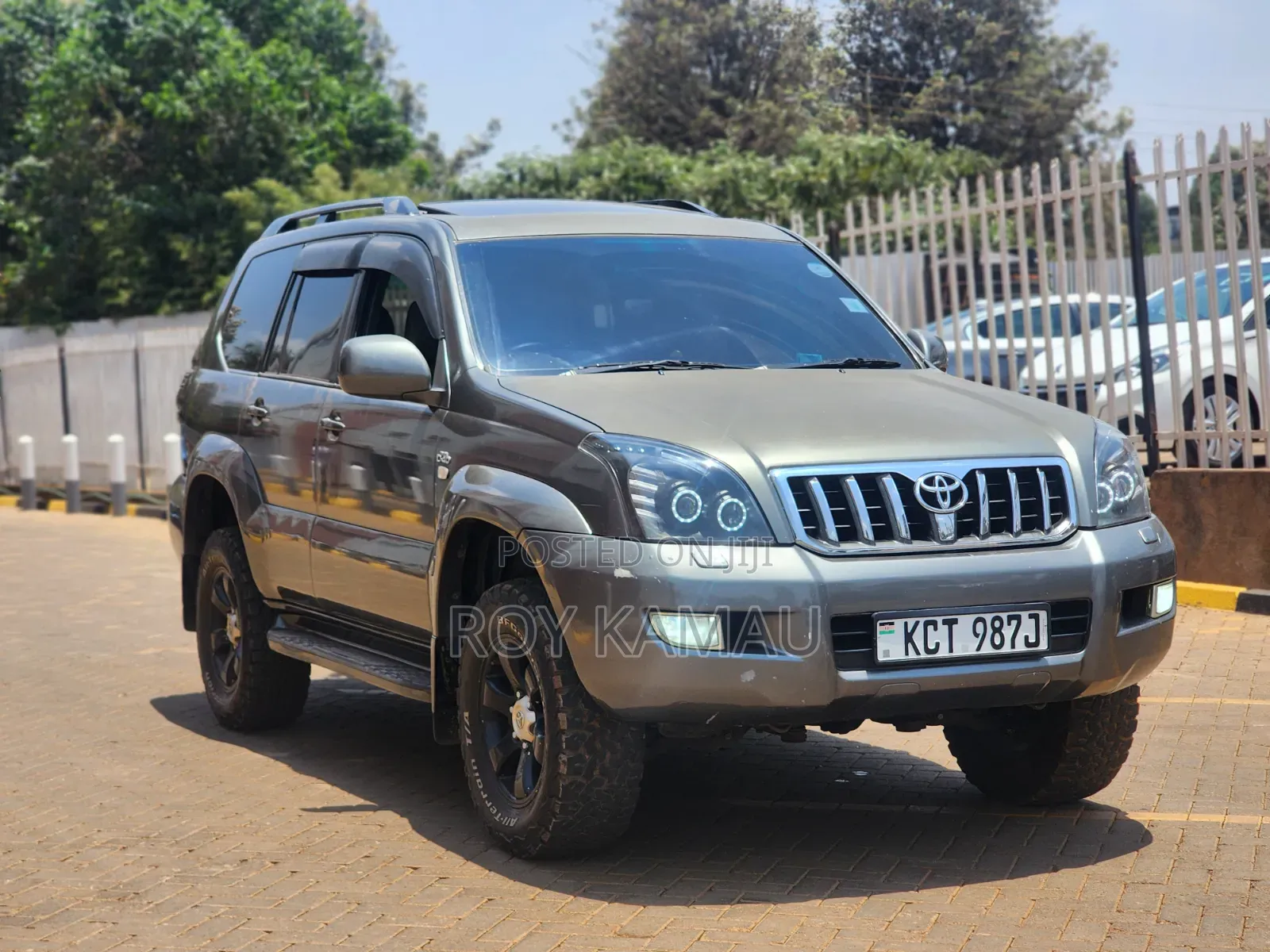 Toyota Land Cruiser Prado 3.0 D-4D 5dr 2008 Gray