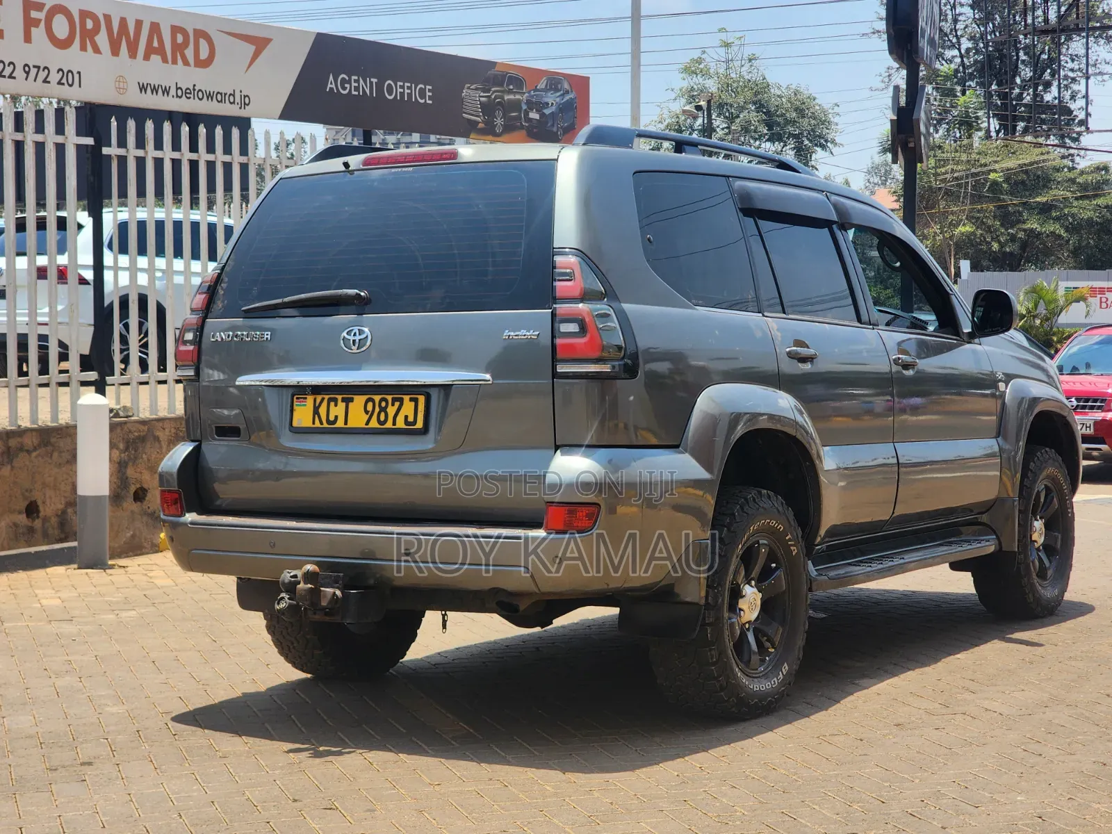 Toyota Land Cruiser Prado 3.0 D-4D 5dr 2008 Gray