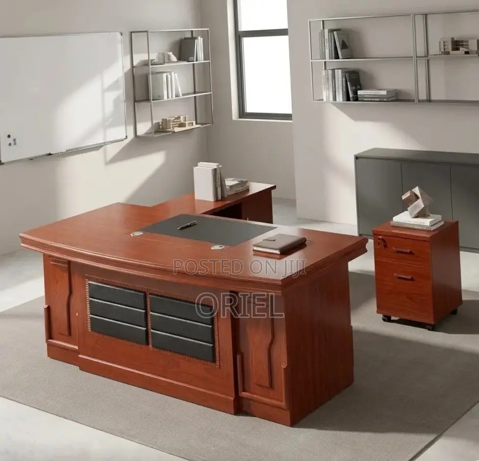 Office Desk : 140CM Imported Mahogany Desk