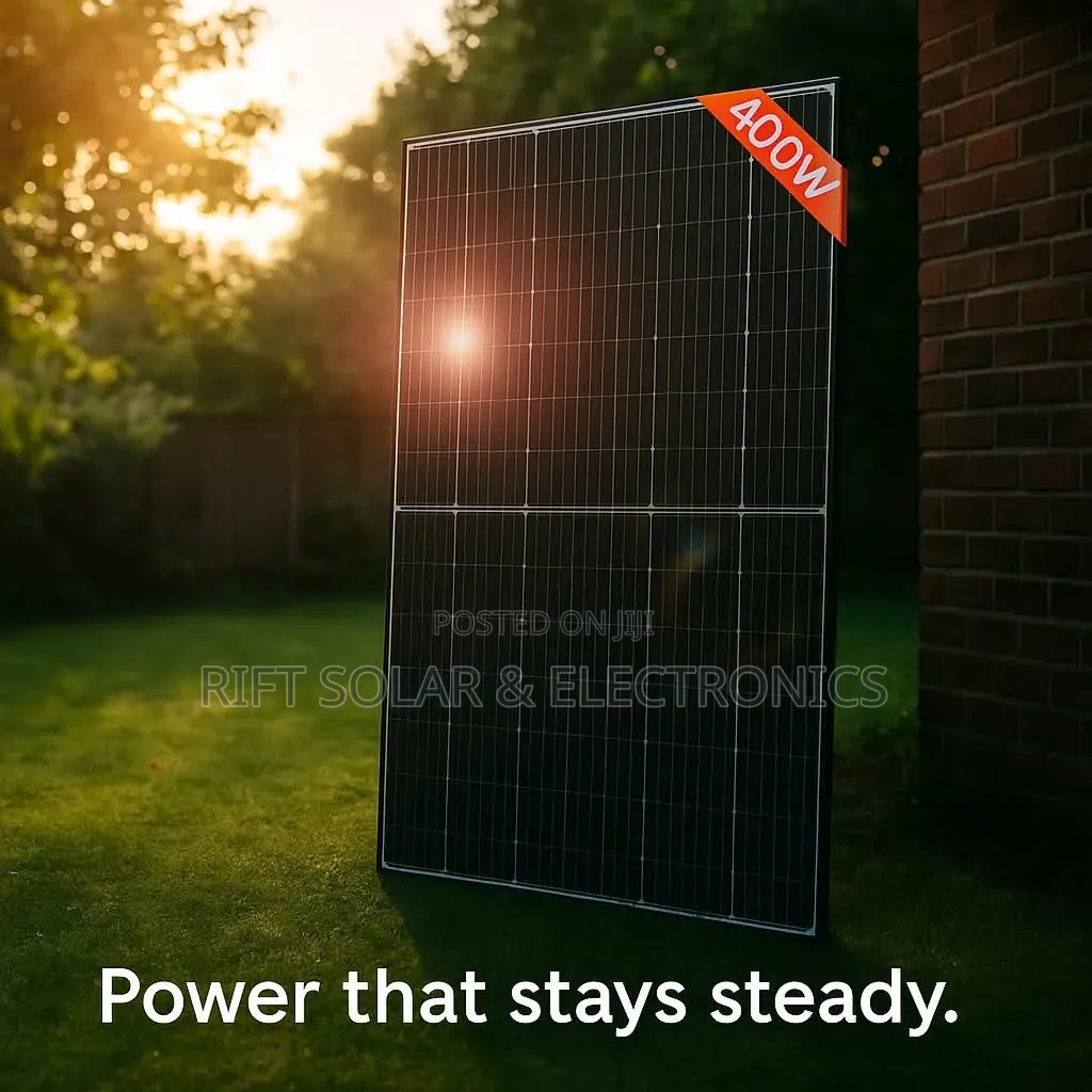 400 Watts - 36 Volts Monocrystalline Solar Panel All Weather