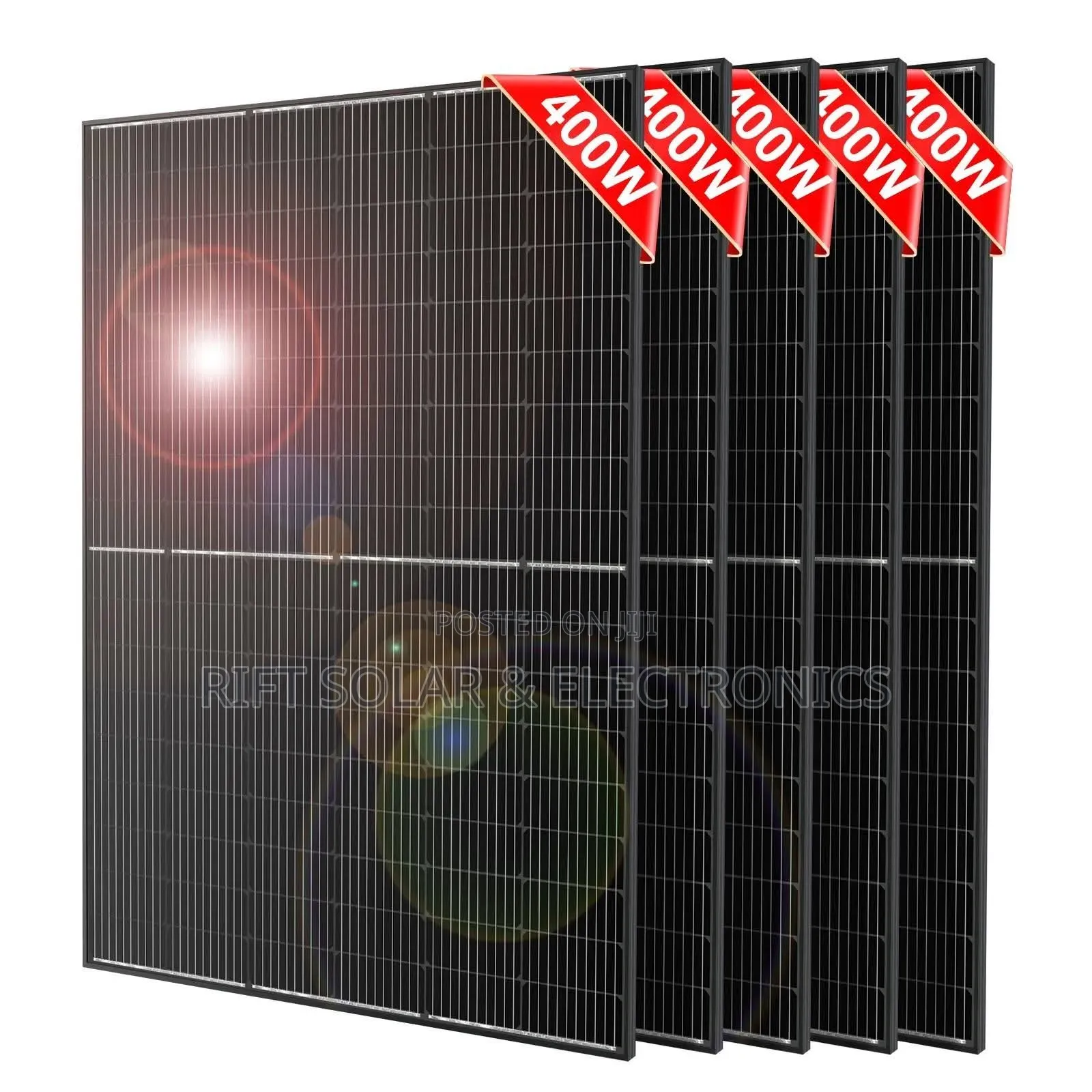 400 Watts - 36 Volts Monocrystalline Solar Panel All Weather