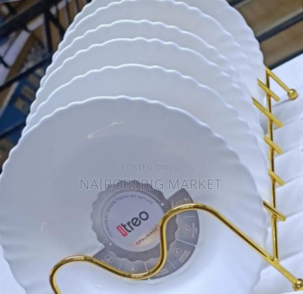 7.5" Side Plates White 6 PCS