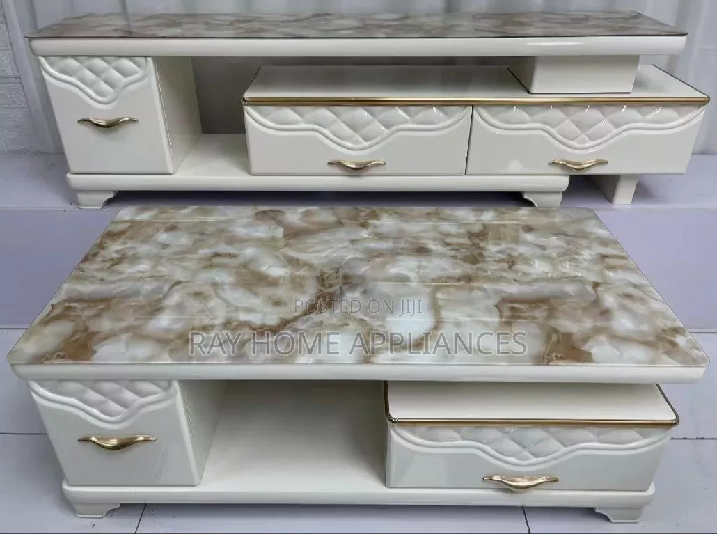 Executive Imported TV Stand Coffee Table Set
