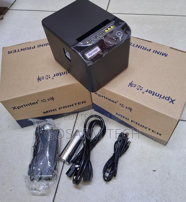 Xprinter Thermal Receipt Printer XP-T80A – 80mm, LAN + USB Printer - thumbnail 2