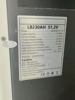 Hepu LB230AH Lithium Ion Battery 51.2V 230Ah 12kW