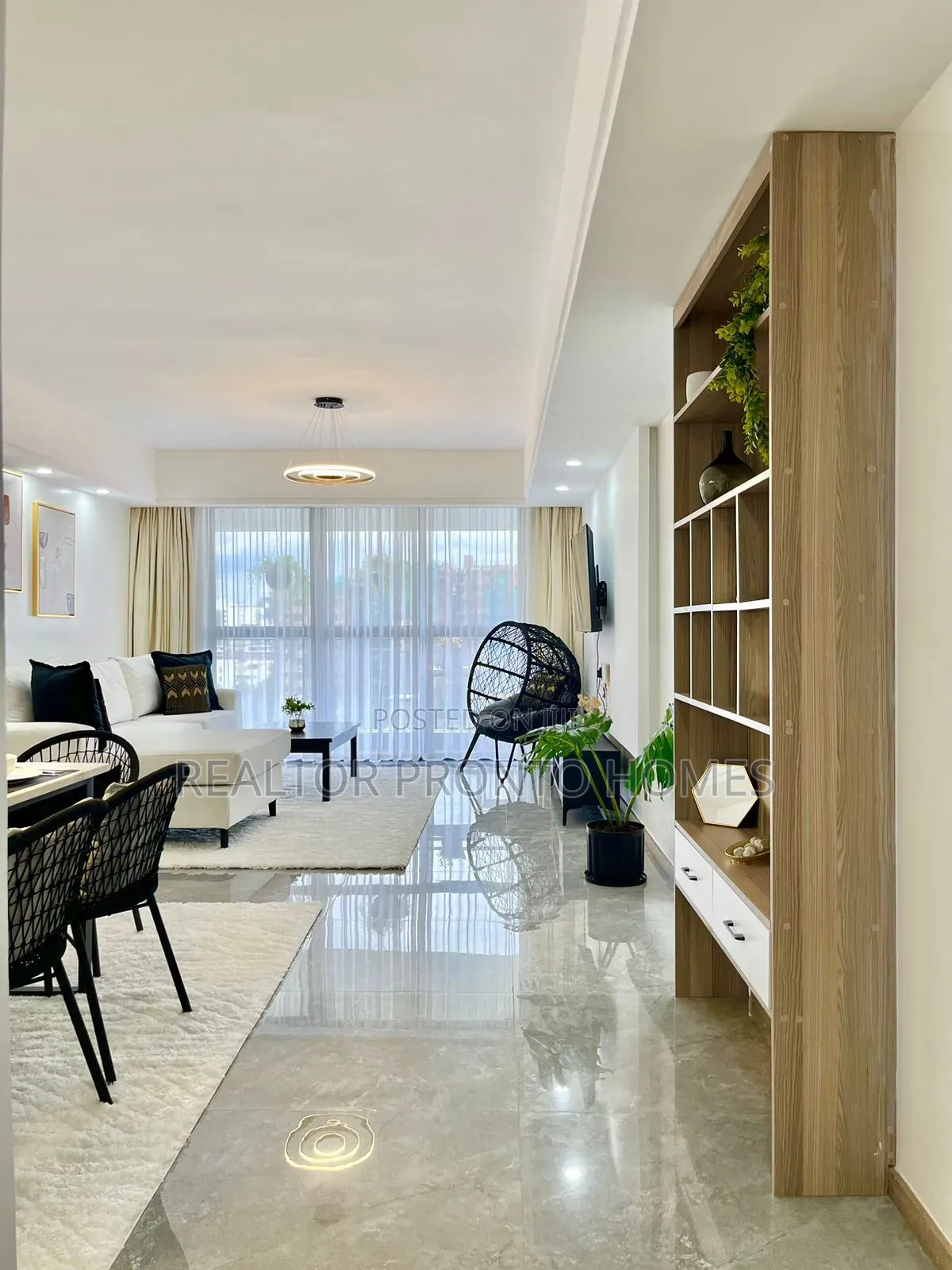 New Modern 3-Bedroom Fully Furnished Amd Serviced Apartment, Kilimani