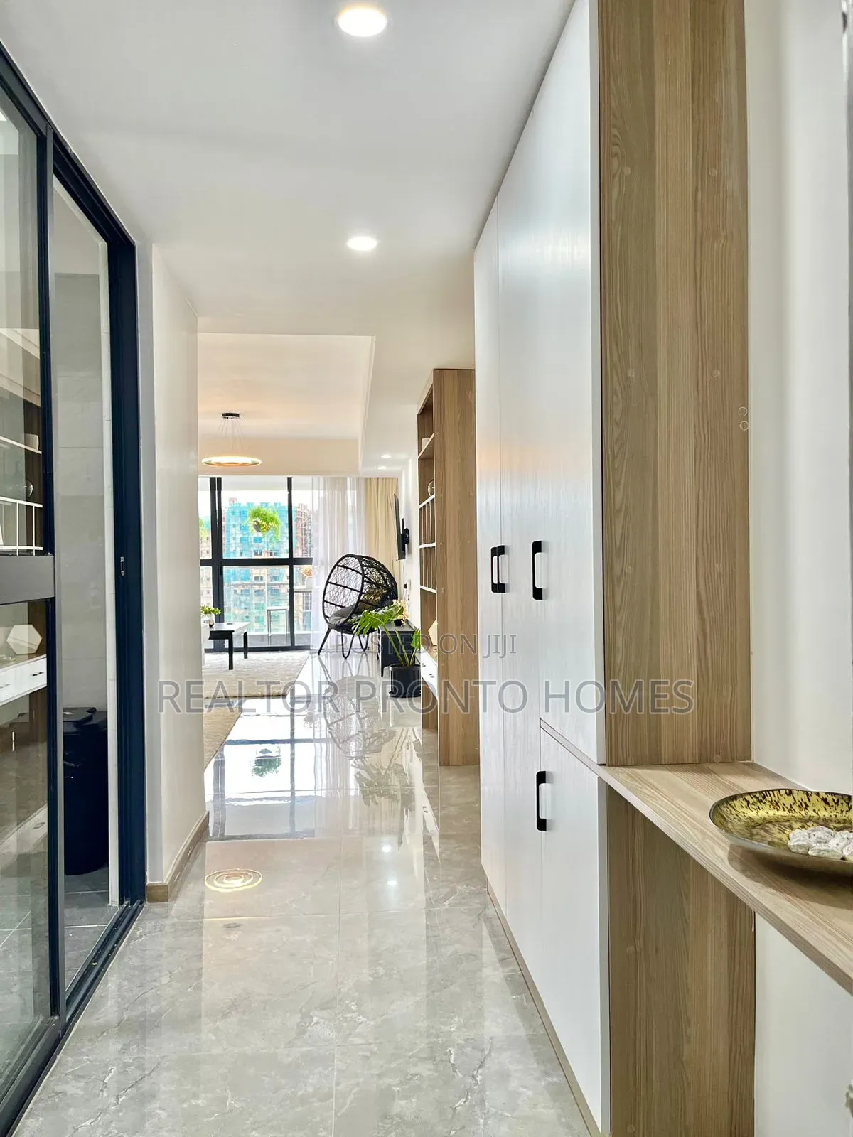 New Modern 3-Bedroom Fully Furnished Amd Serviced Apartment, Kilimani