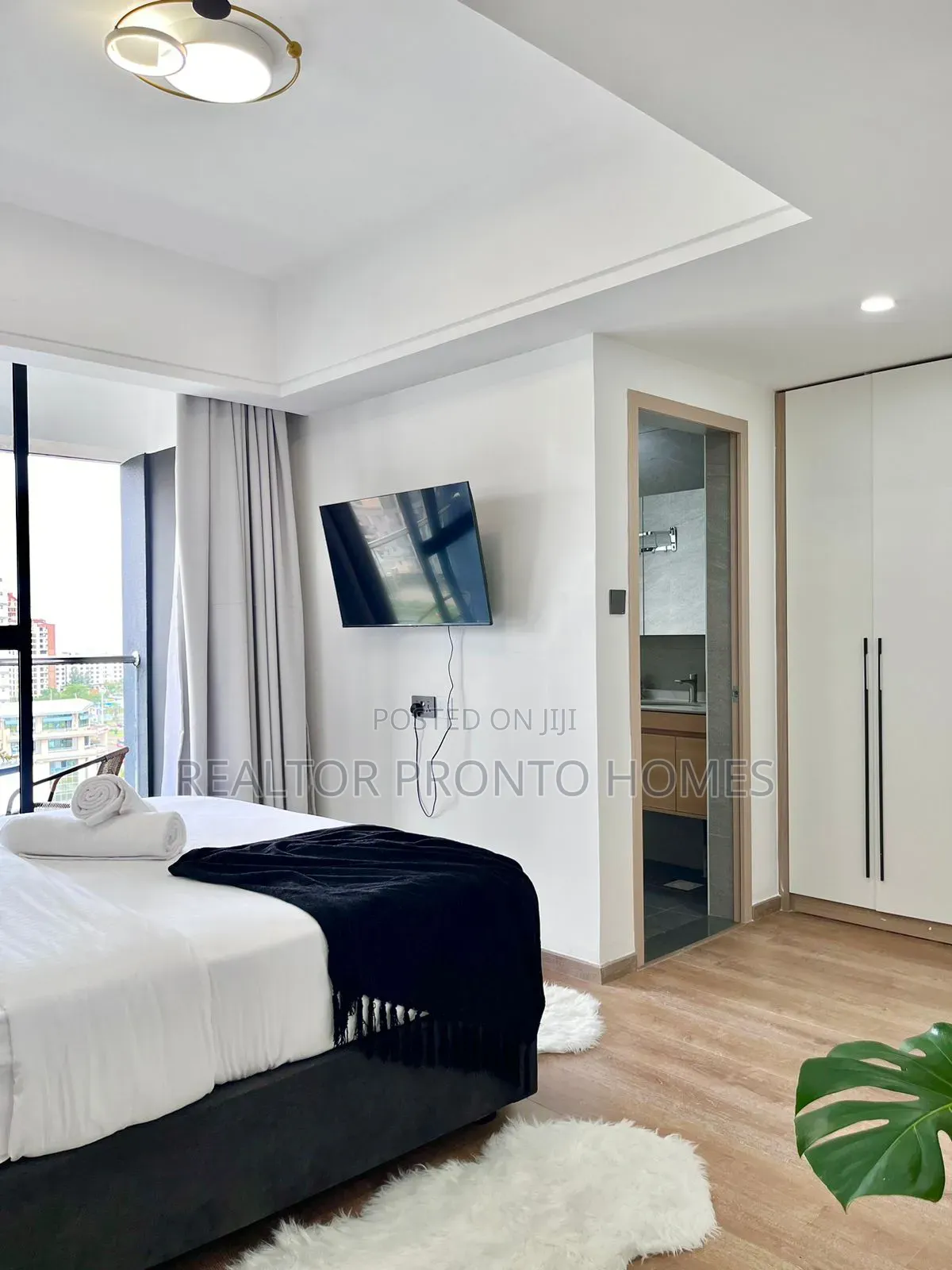 New Modern 3-Bedroom Fully Furnished Amd Serviced Apartment, Kilimani