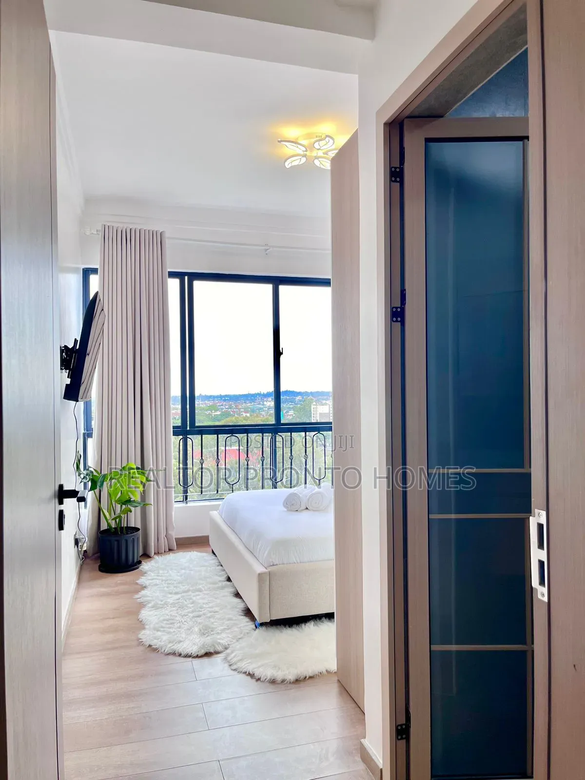 New Modern 3-Bedroom Fully Furnished Amd Serviced Apartment, Kilimani