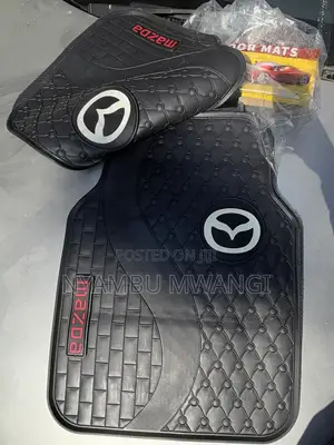 Heavy Branded Mazda Car Floor Mats
