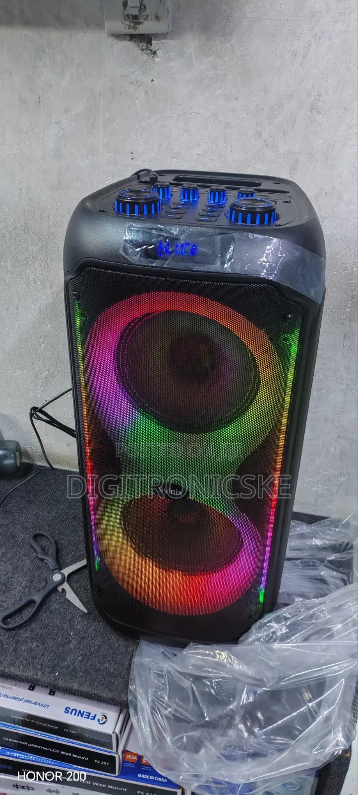 Syinix 800watts Bass Boom Portable Speaker