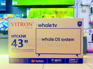 Vitron 43 Inch Whale TV | HTC43W | New 2026 Model