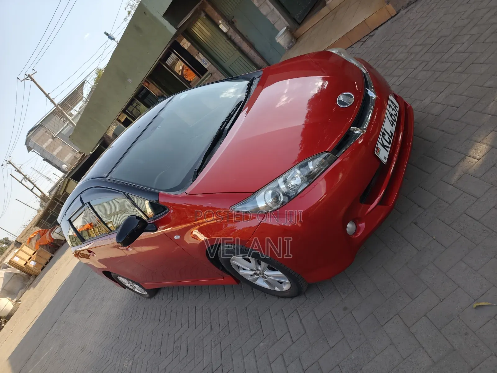 Toyota Wish 2010 Red