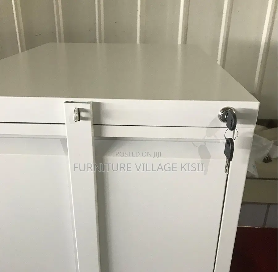 Office Cabinet; 4-Drawer Storage Cabinet With a Bar