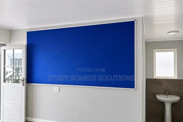 8ft × 4ft Soft Fabric Notice Board – Large Display Information Space