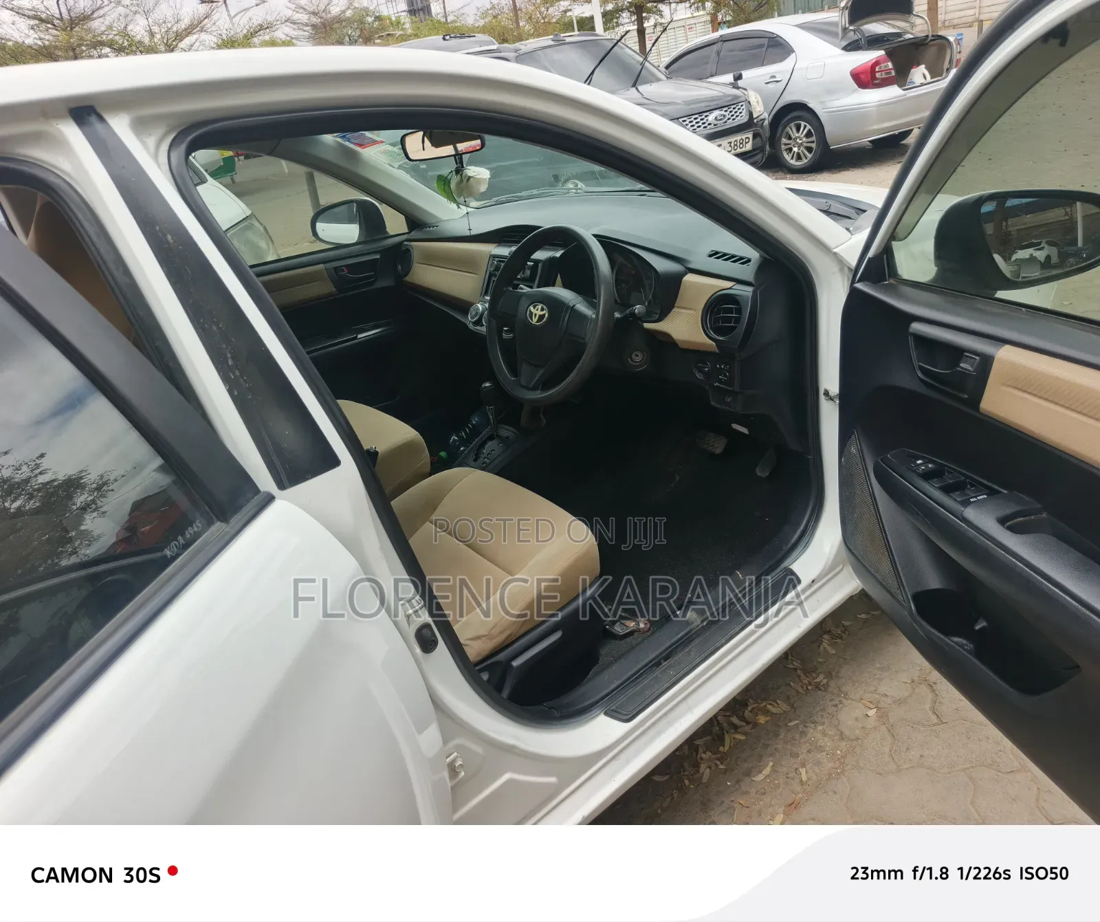 Toyota Axio 2013 White