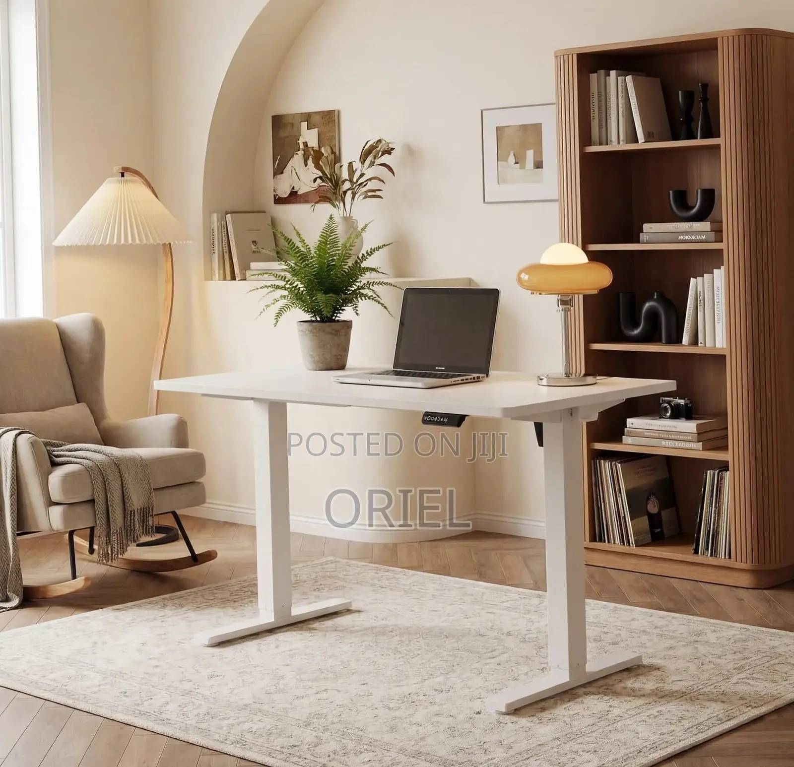 Office Desk : 120CM Sit-Stand Electric Desk