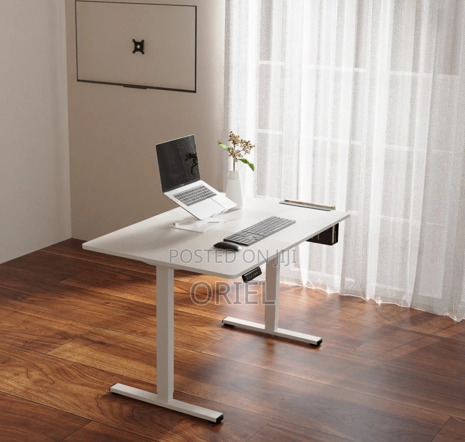 Office Desk : 120CM Sit-Stand Electric Desk