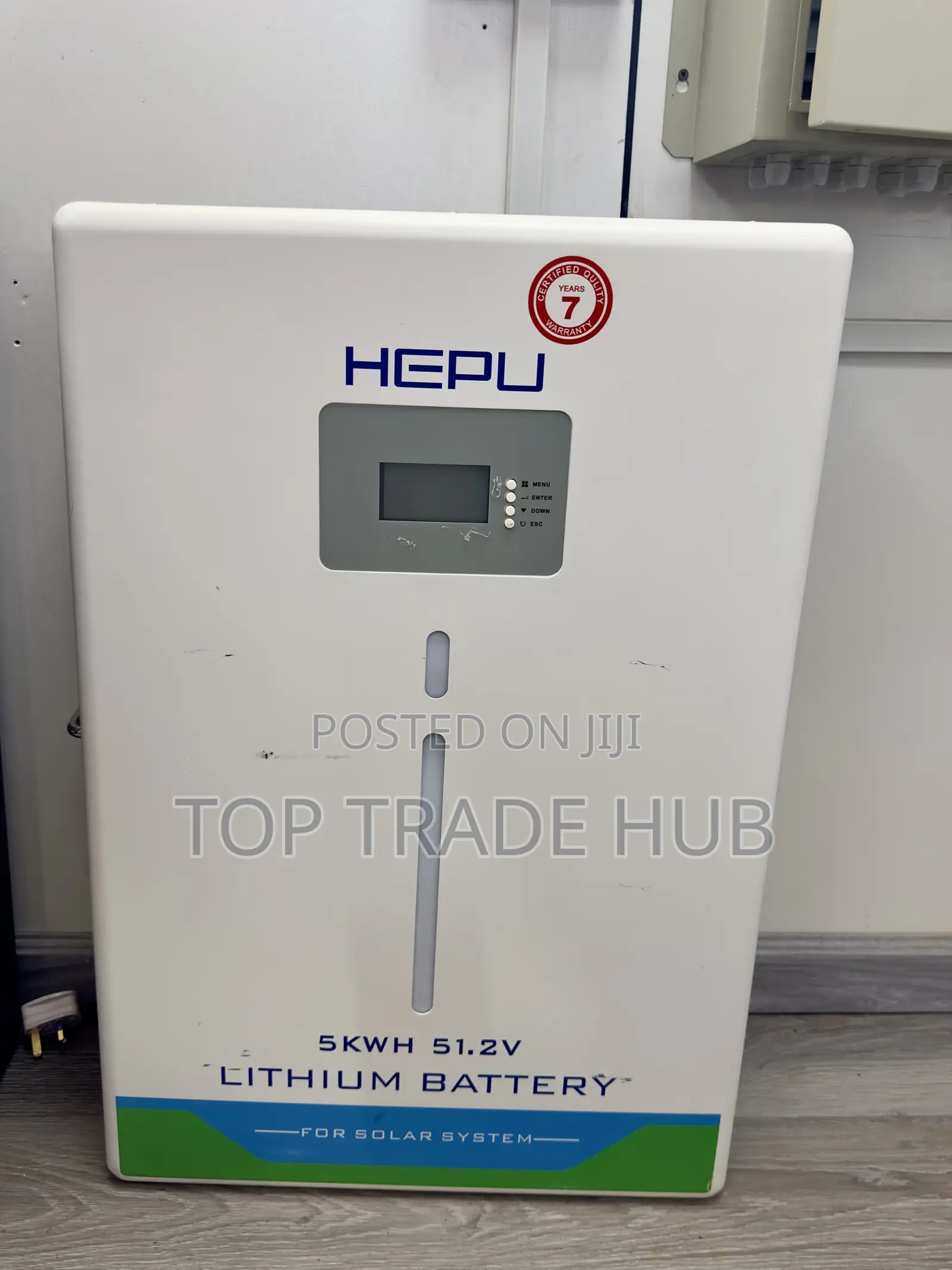 Hepu LifePO4 Lithium Ion Solar Battery 51.2V 100Ah 5kW