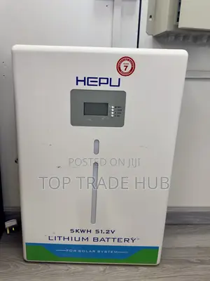 Hepu LifePO4 Lithium Ion Solar Battery 51.2V 100Ah 5kW