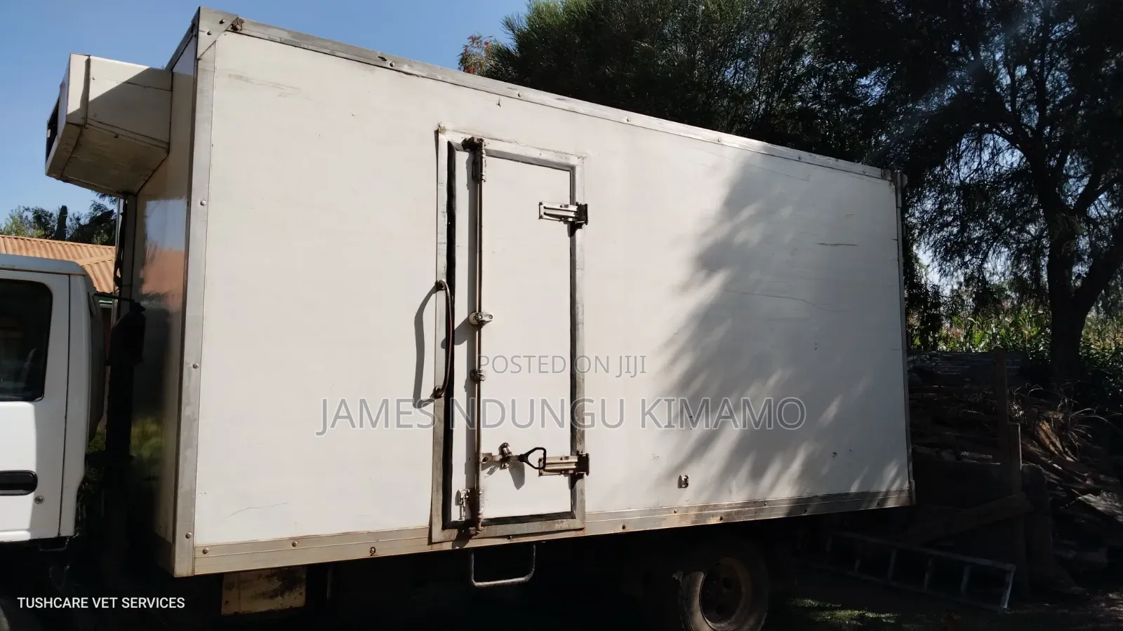 Isuzu NQR Refrigeration Body 2007 White